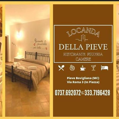 Locanda Della Pieve Pievebovigliana ภายนอก รูปภาพ